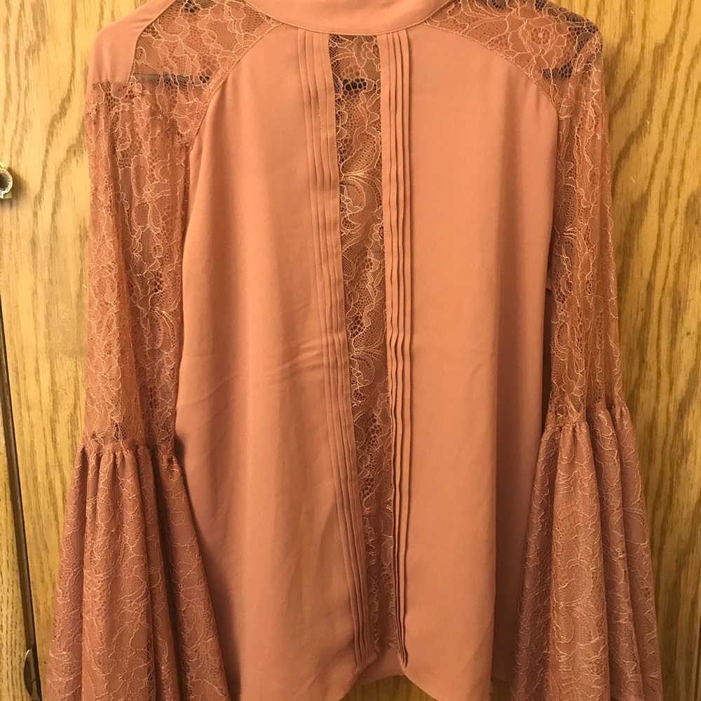 Bell sleeve top